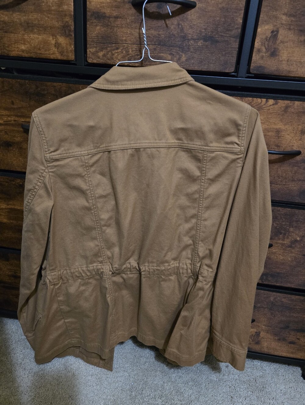 Talbots Women's Utility Jacket - Brown - Picture 4 of 4
